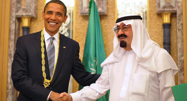 Washington’s bow to mideast monarchs