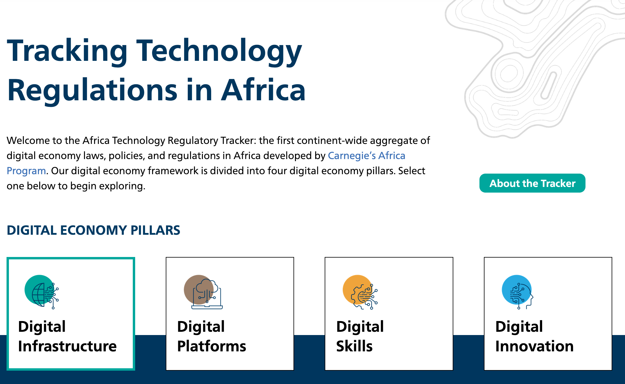 Tracking Technology Regulations in Africa - Carnegie Endowment for ...