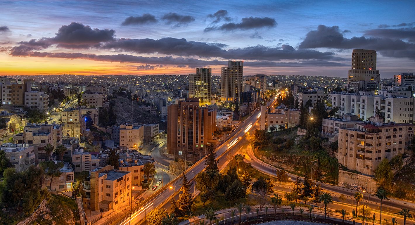 Cityscape of Amman, Jordan