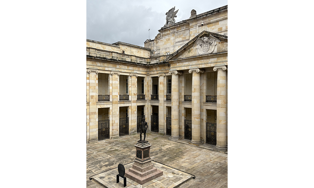 plaza of an ornate building