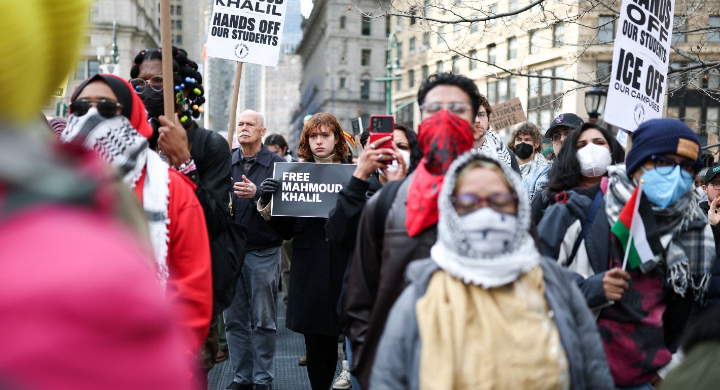 People protesting