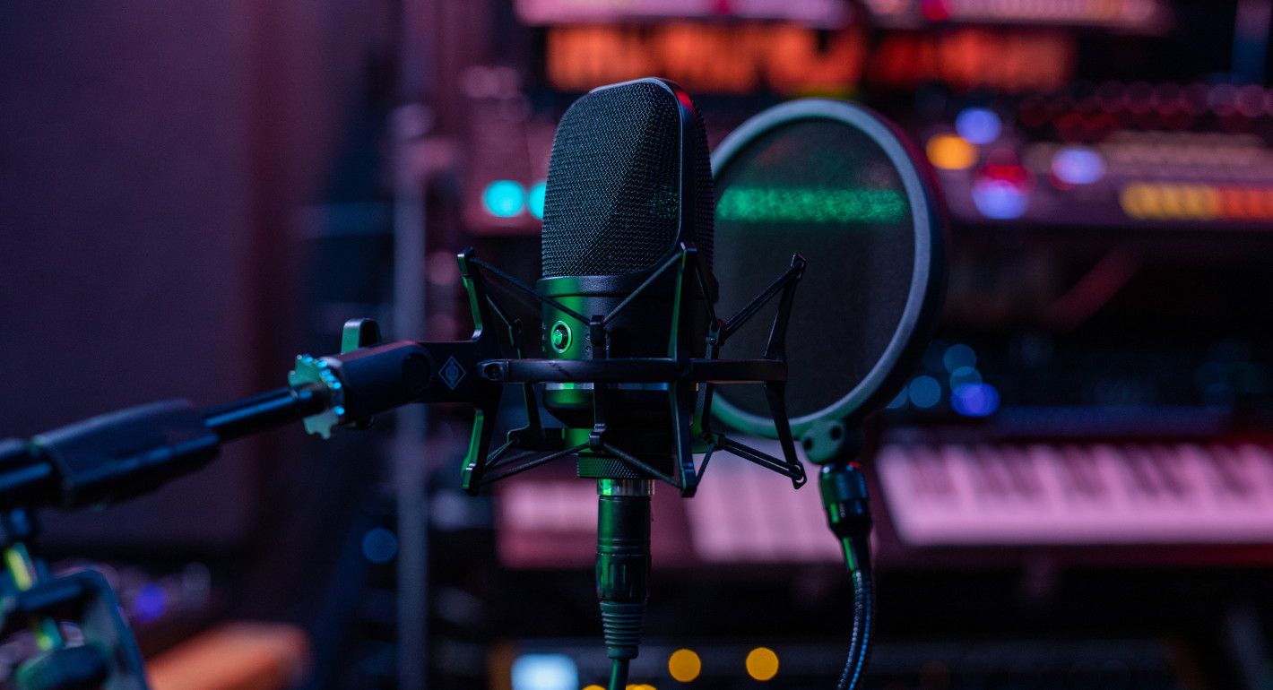 podcast recording mic