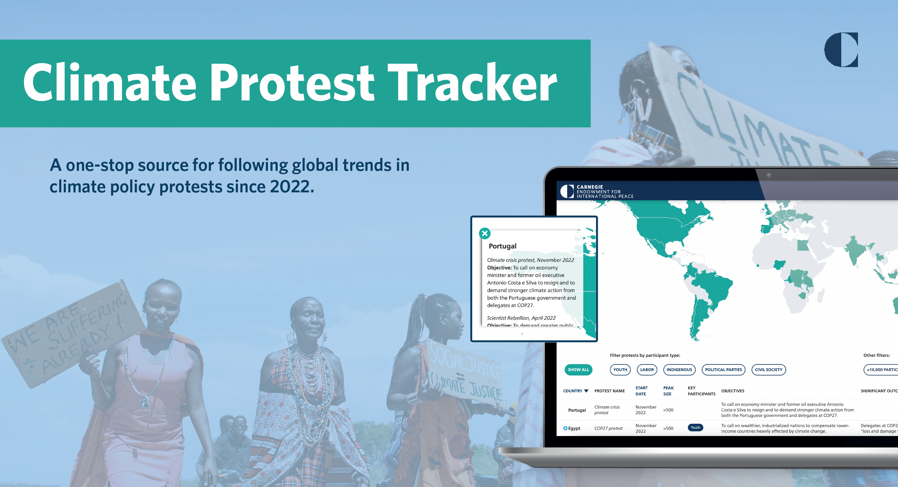 Climate Protest Tracker
